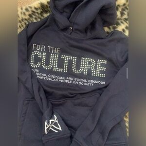 FOR THE CULTURE Graphic Hoodie
